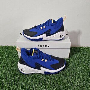 Under Armour Curry 3Z 25 SDE (PS) - Royal /White/Black - Size 3Y - 6006544-400